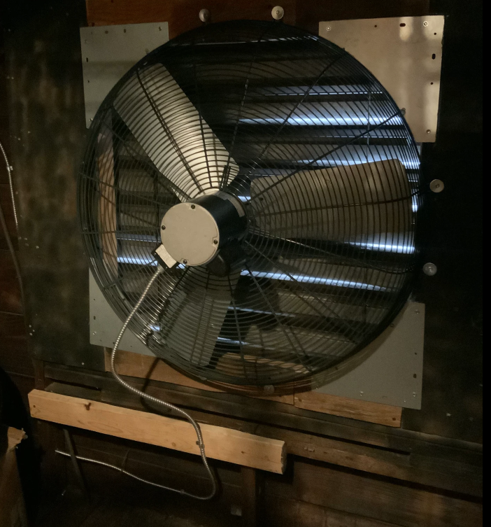 View of Hillside NJ Attic Fan Installation - First Class Electric